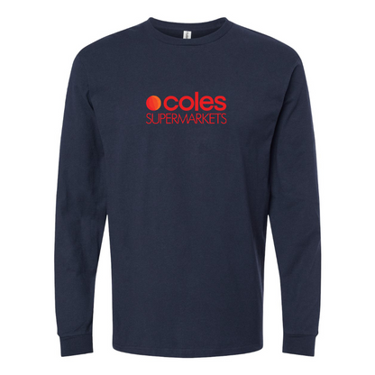 Youth Coles Supermarket Cotton Long Sleeve T-Shirt