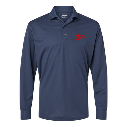 Men's Epic Records Paragon Prescott Long Sleeve Polo