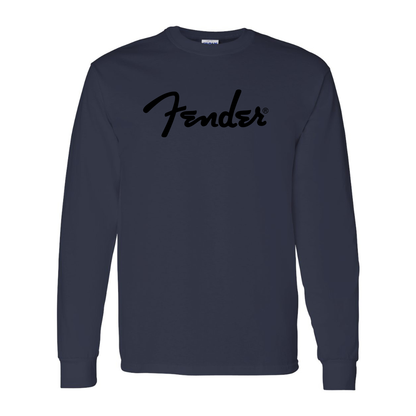 Men's Fender Gildan Heavy Cotton Long Sleeve T-Shirt