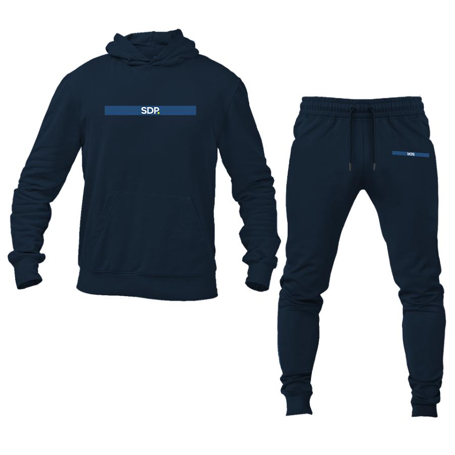 Men's   SDP  Logo  Hoodie Joggers Set