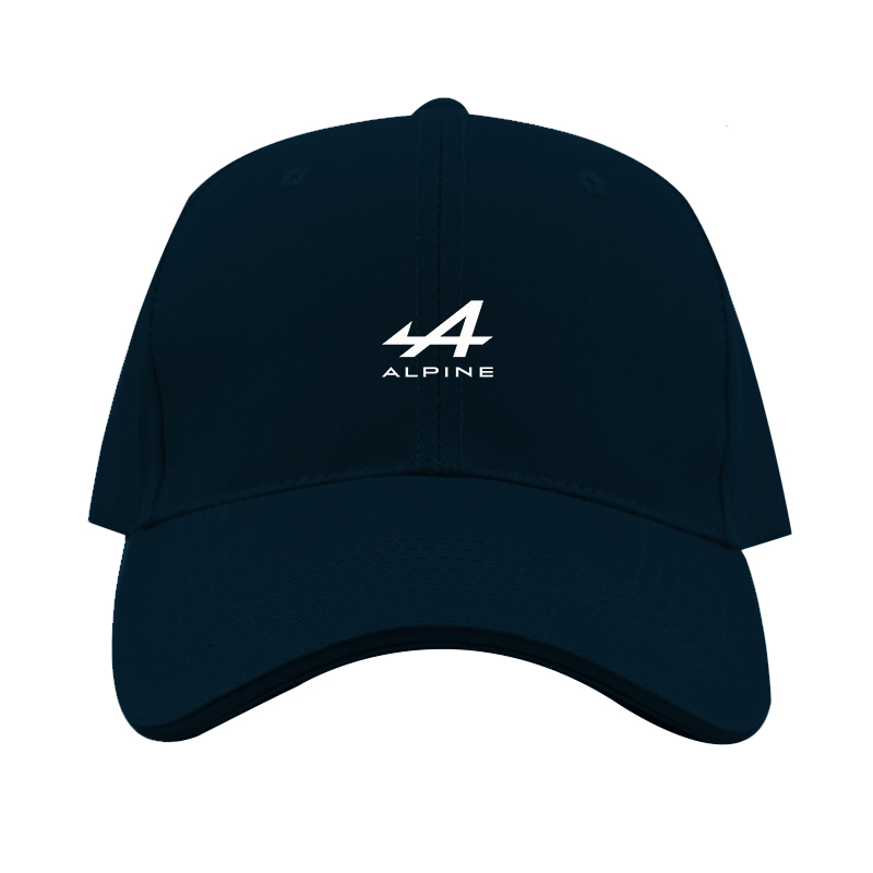 Alpine Motor Logo  Dad Baseball Cap Hat
