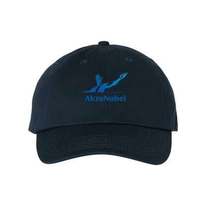 AkzoNobel Logo  Valucap Adult Bio-Washed Classic Dad Hat