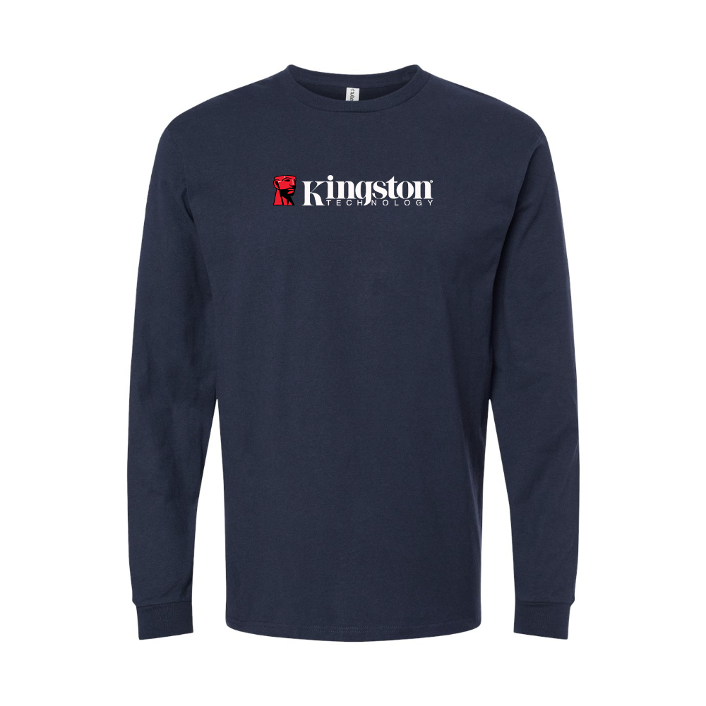 Youth Kingston Logo Cotton Long Sleeve T-Shirt