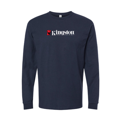 Youth Kingston Logo Cotton Long Sleeve T-Shirt