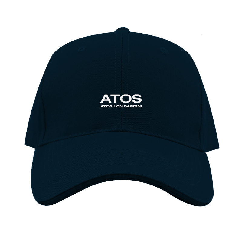 Atos Lombardini  Logo  Dad Baseball Cap Hat