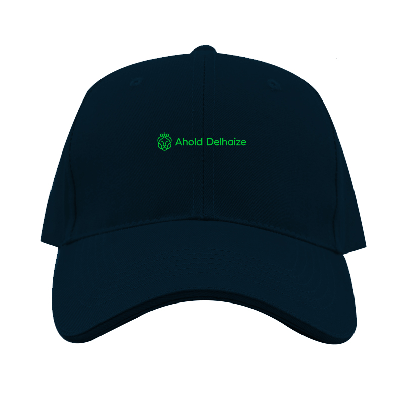 Ahold Delhaize Vertical Logo  Dad Baseball Cap Hat