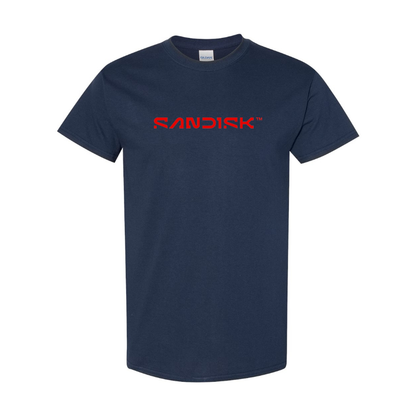 Men's SanDisk Logo  Cotton T-Shirt