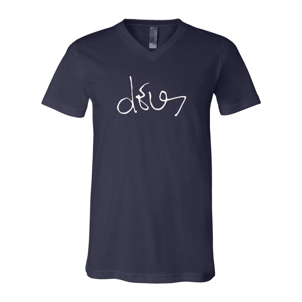 dEUS BELLA  CANVAS - Jersey V-Neck T-Shirt