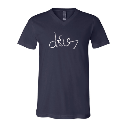dEUS BELLA  CANVAS - Jersey V-Neck T-Shirt