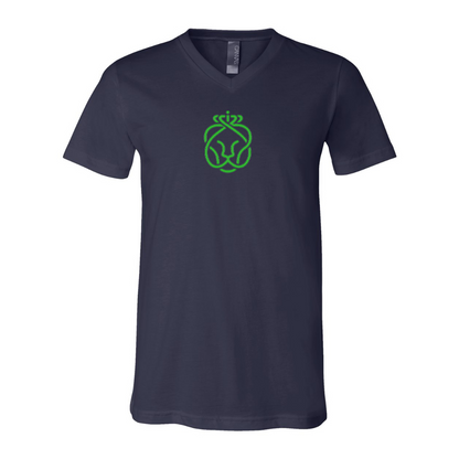 Ahold Delhaize Symbol BELLA  CANVAS - Jersey V-Neck T-Shirt