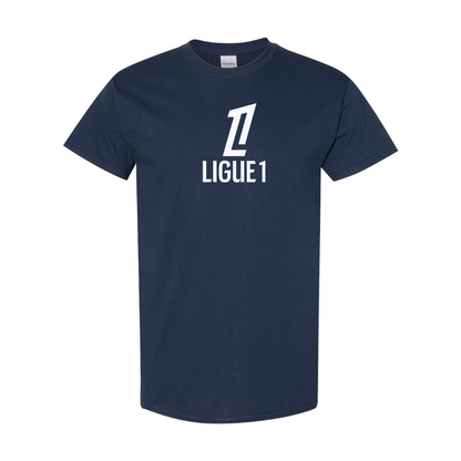 Men's Ligue 1 Logo Cotton T-Shirt