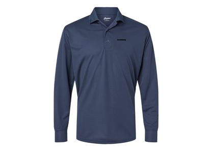 Men's Nasdaq Logo Paragon Prescott Long Sleeve Polo