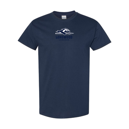 Men's Longwood Lancers Logo Cotton T-Shirt
