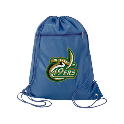 Charlotte 49ers Q-Tees - Polyester Cinchpack