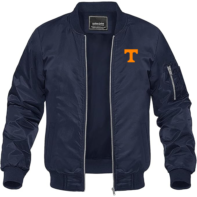 Men's Tennessee Volunteers Lightweight Bomber Jacket - Navy