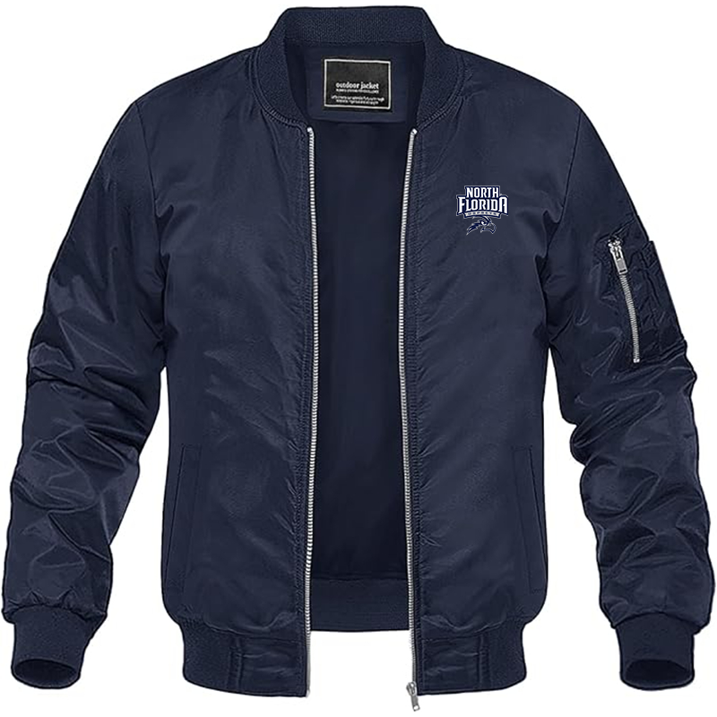Men's UNF Ospreys Lightweight Bomber Jacket - Navy