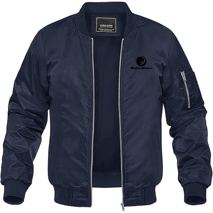 Men's  Dreamworks  Lightweight Bomber Jacket Windbreaker Softshell Varsity Jacket Coat