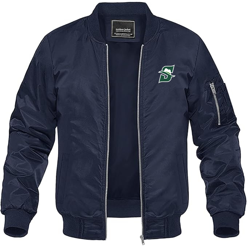 Men's Stetson Hatters Lightweight Bomber Jacket - Navy