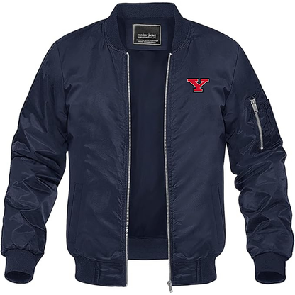 Men's Youngstown State Penguins Lightweight Bomber Jacket - Navy