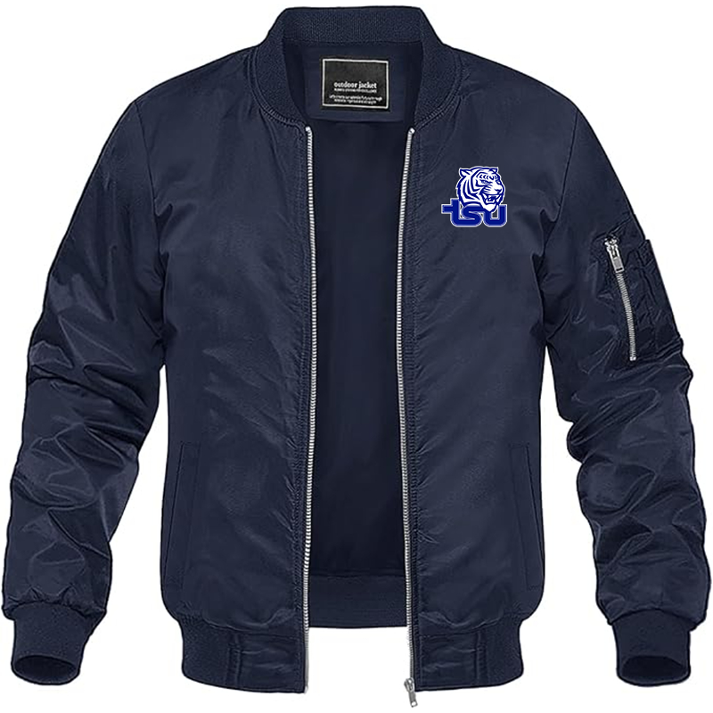 Men's Tennessee State Tigers Lightweight Bomber Jacket - Navy