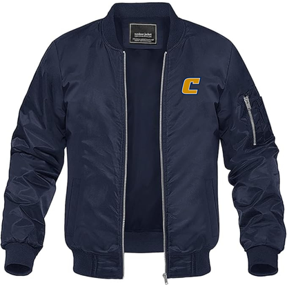 Men's Chattanooga Mocs Lightweight Bomber Jacket Windbreaker Softshell Varsity Jacket Coat