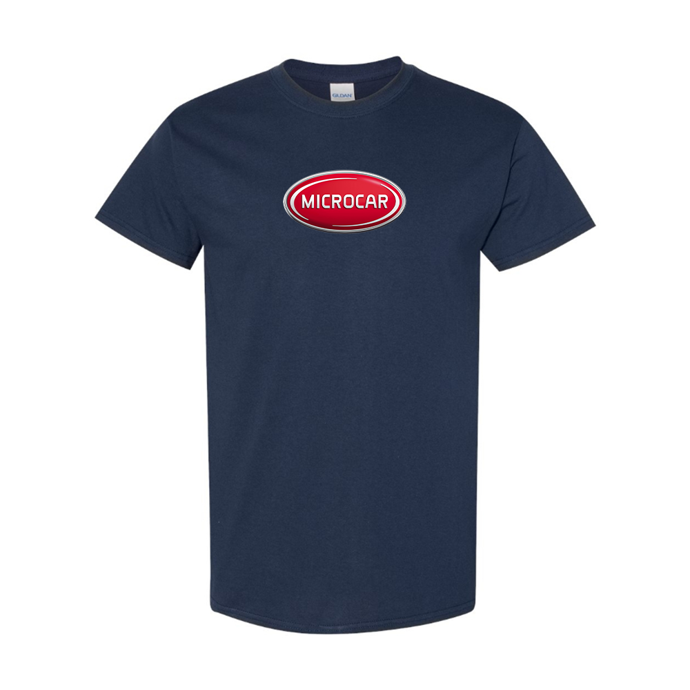 Men's Microcar Logo Cotton T-Shirt