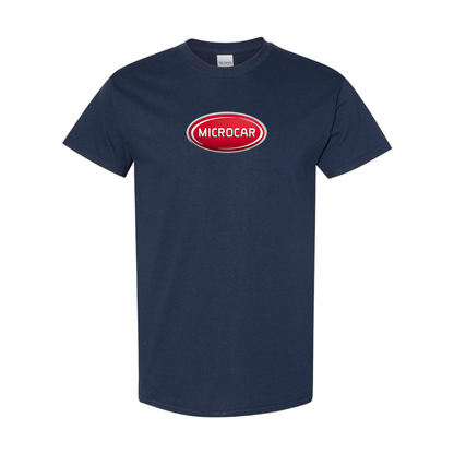 Men's Microcar Logo Cotton T-Shirt