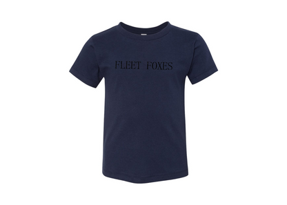 Fleet Foxes Logo BELLA  CANVAS Toddler Jersey Tee