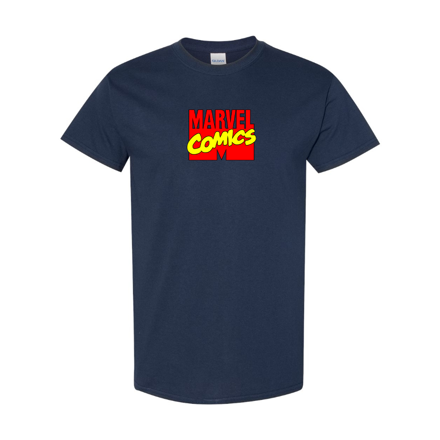 Men's Marvel Comics Logo Cotton T-Shirt
