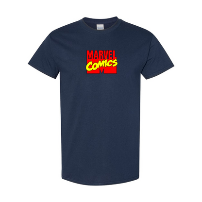 Men's Marvel Comics Logo Cotton T-Shirt