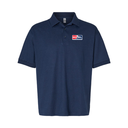 Men's Major Indoor Soccer League  Logo Dry Blend Polo