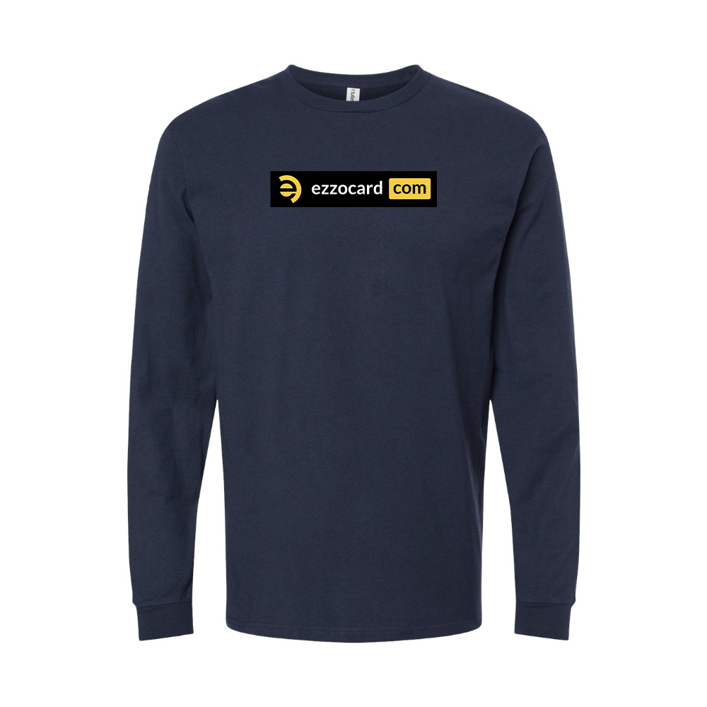 Men's Ezzocard Logo Long Sleeve T-Shirt