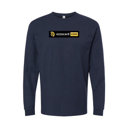 Men's Ezzocard Logo Long Sleeve T-Shirt