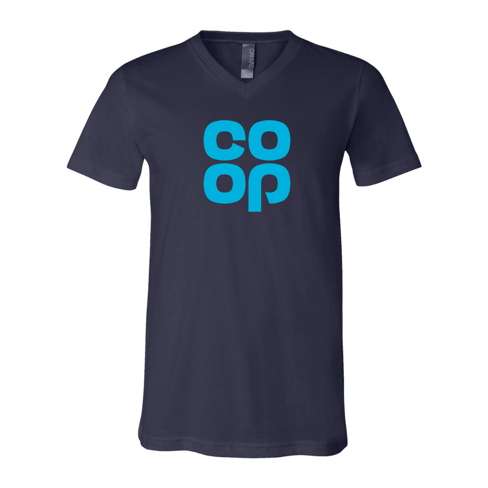 CoOp  BELLA  CANVAS - Jersey V-Neck T-Shirt
