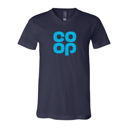 CoOp  BELLA  CANVAS - Jersey V-Neck T-Shirt