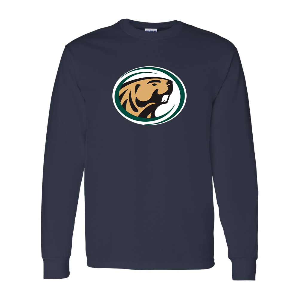 Men's  Bemidji State Beavers Gildan Heavy Cotton Long Sleeve T-Shirt