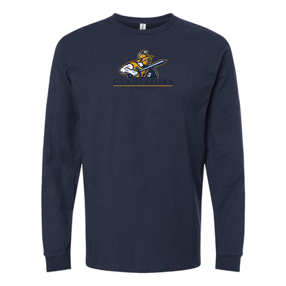 Men's Atlanta Gladiators Logo Long Sleeve T-Shirt