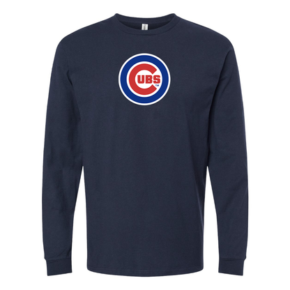 Youth Chicago Cubs Logo Long sleeves