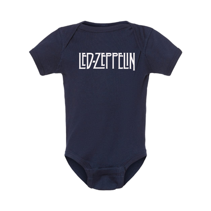 Led Zeppelin Logo Baby Onesie Romper