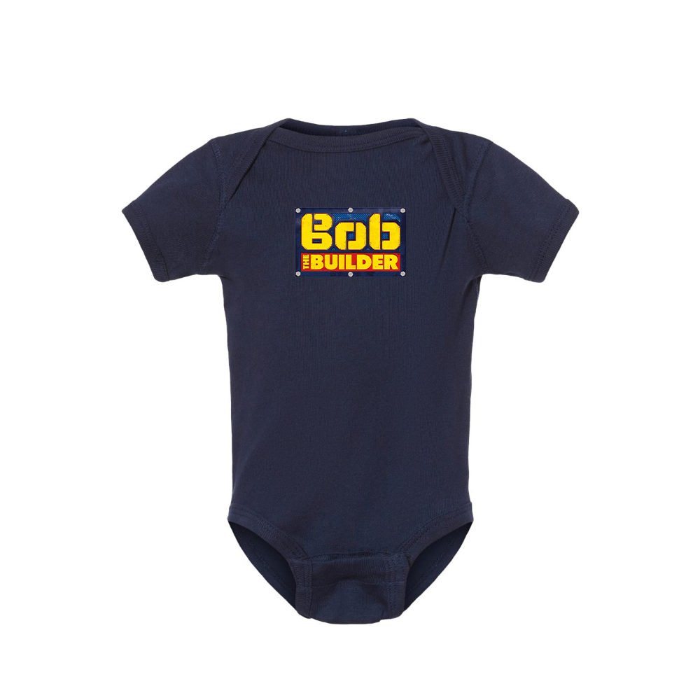Bob the Builder Logo Baby Romper Onesie
