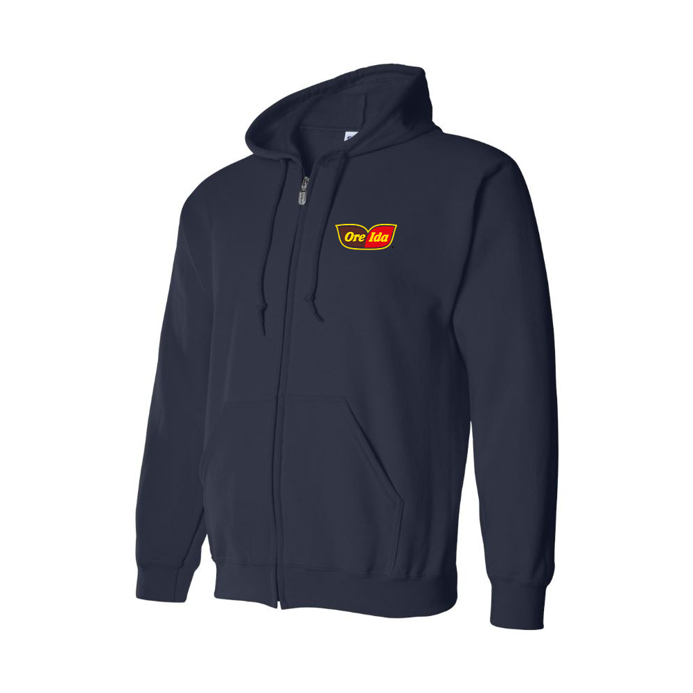 Men's Ore Ida Logo Zipper Hoodie