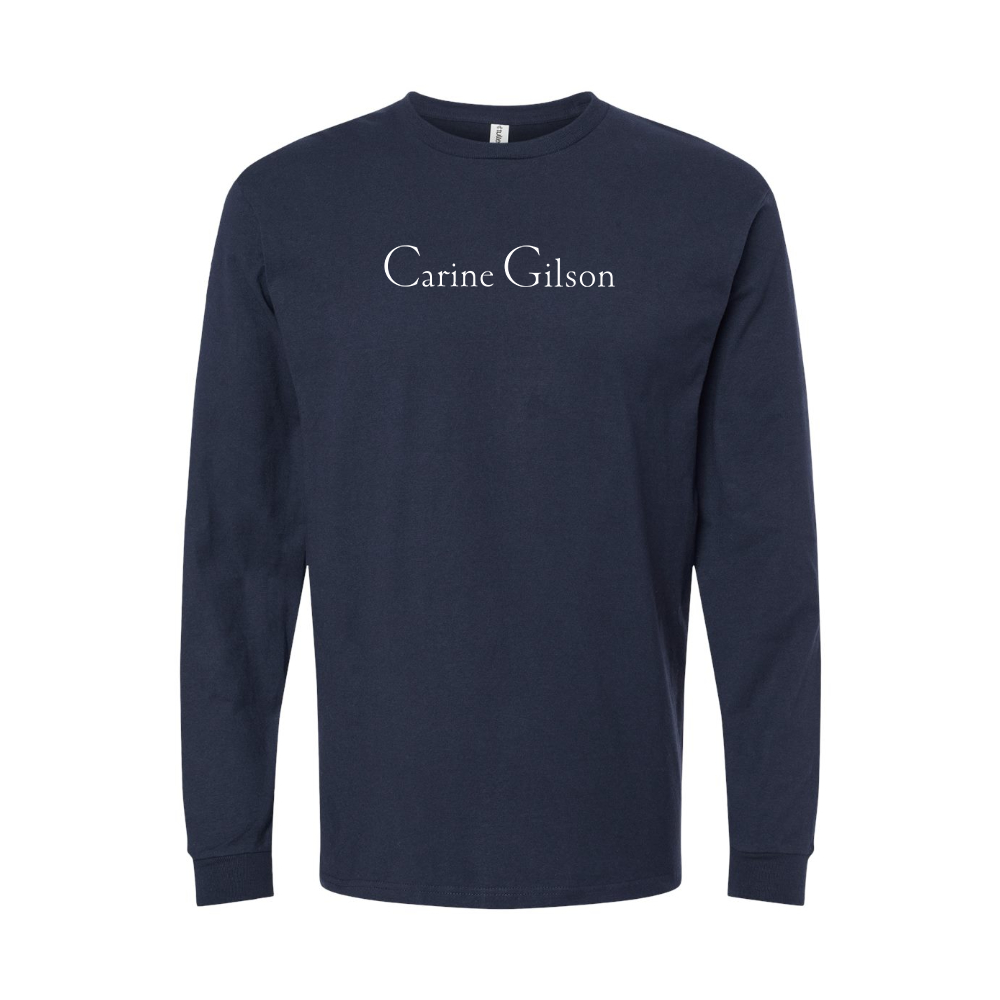 Men's Carine Gilson Logo Long Sleeve T-Shirt