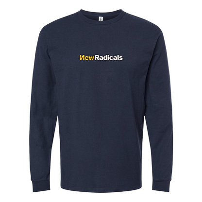 Men's New Radicals Logo Cotton Long Sleeve T-Shirt