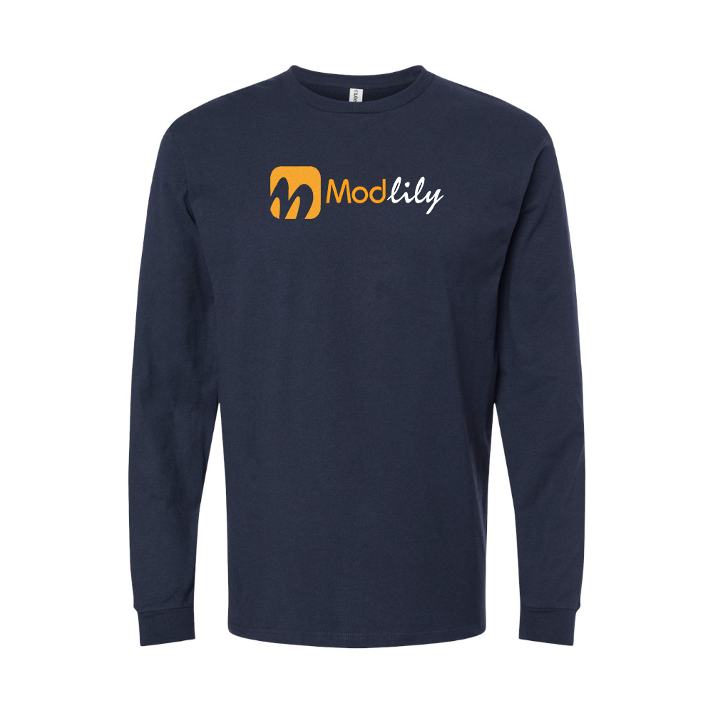 Men's Modlily Logo Long Sleeve T-Shirt