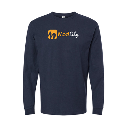 Men's Modlily Logo Long Sleeve T-Shirt