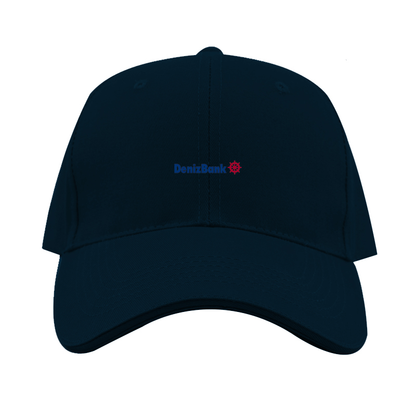 DenizBank Logo  Dad Baseball Cap Hat