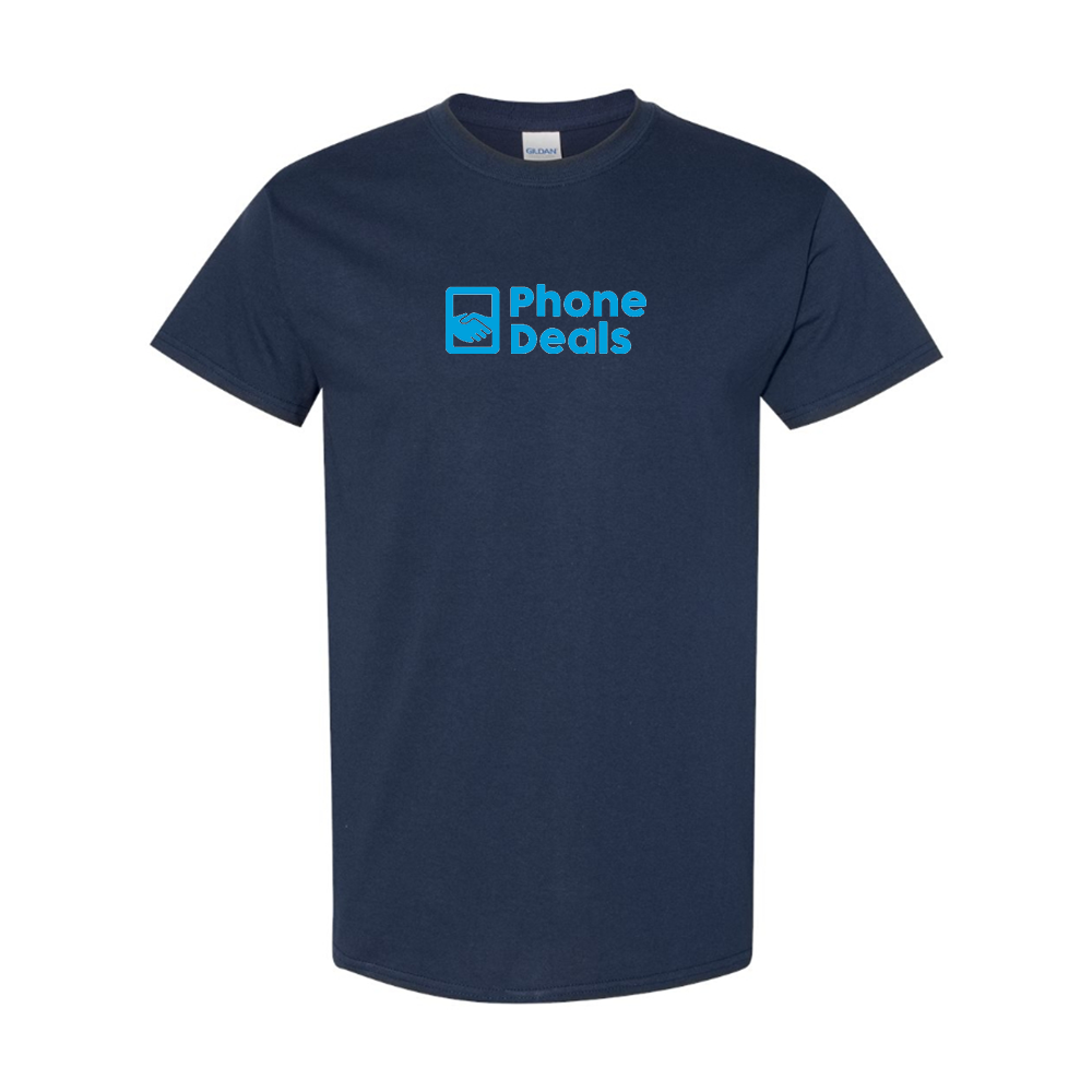 Men's MrPhoneDeals Logo Cotton T-Shirt