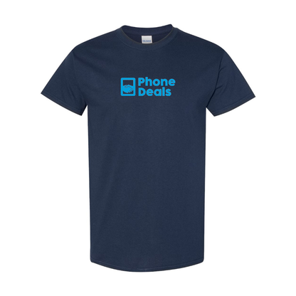 Men's MrPhoneDeals Logo Cotton T-Shirt