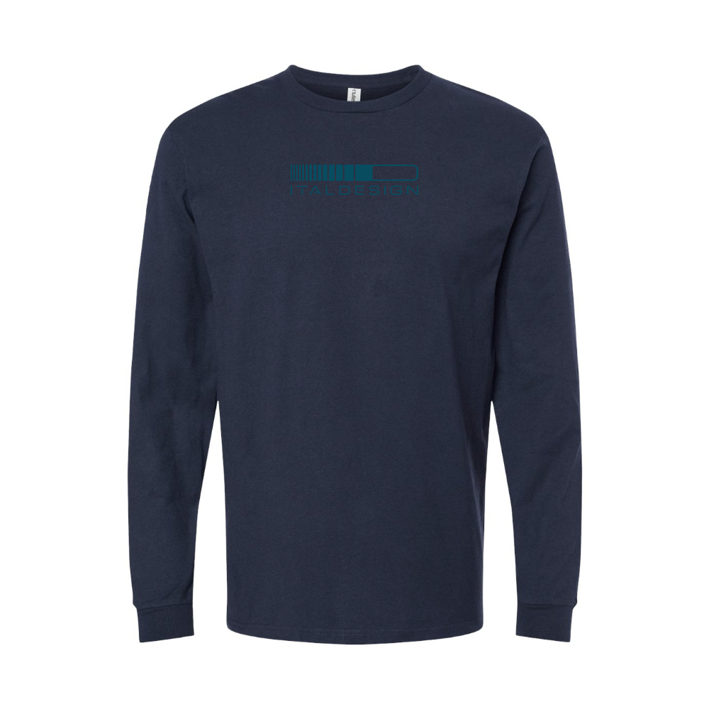 Youth Italdesign Logo Cotton Long Sleeve T-Shirt