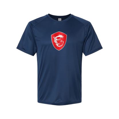 Men's MSI Symbol Logo Polyester T-Shirt